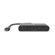 Belkin AVC018BTBK hub de interfaz USB Tipo C 10000 Mbit/s Negro