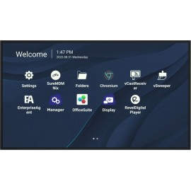 Viewsonic CDE9830 pizarra y accesorios interactivos 2,49 m (98'') 3840 x 2160 Pixeles Pantalla táctil Negro USB