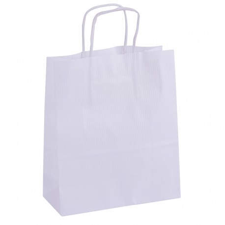 APLI 101853 bolsa de papel Blanco