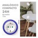 Silver Electronics Programador analógico compacto de 24 horas