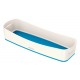 Leitz MyBox Bandeja de almacenamiento Rectangular ABS sintéticos Azul, Blanco - 5258-10-36