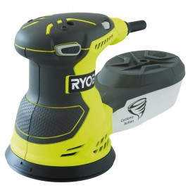 Ryobi ROS300 lijadora portátil Lijadora excéntrica 12000 RPM Negro, Amarillo 300 W
