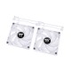 Thermaltake TT CT140 ARGB Sync PC Carcasa del ordenador Ventilador Blanco 2 pieza(s)