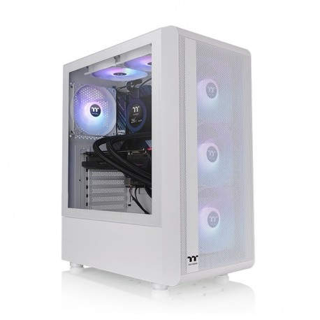 Thermaltake S200 TG ARGB Midi Tower Blanco - ca-1x2-00m6wn-00