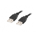 CABLE USB 2.0 LANBERG MACHO/MACHO 1M NEGRO