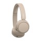 Sony WH-CH520 Auriculares Inalámbrico Diadema Llamadas/Música USB Tipo C Bluetooth Base de carga Crema de color