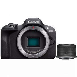 Canon EOS R1001 + RF-S 18-45mm F4.5-6.3 IS STM Kit MILC 24,1 MP CMOS 6000 x 4000 Pixeles Negro