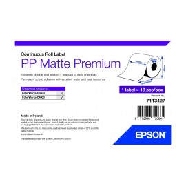 Epson 7113427 etiqueta de impresora Blanco Etiqueta para impresora autoadhesiva