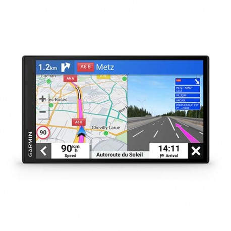 Garmin DriveSmart 76 navegador Fijo 17,8 cm (7'') TFT Pantalla táctil 239,6 g Negro