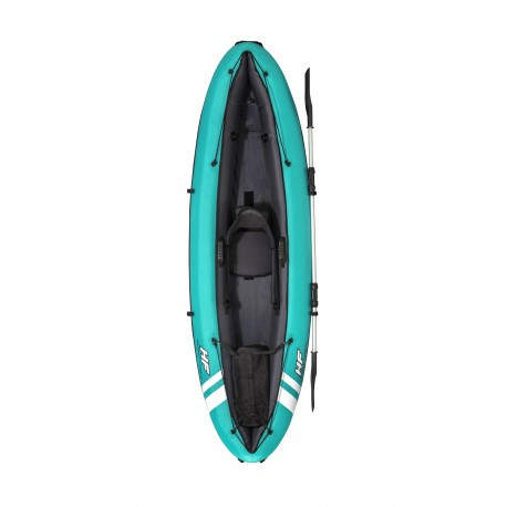 Bestway 65118 kayak deportivo 1 personas(s) Negro, Turquesa Nylon, Cloruro de polivinilo (PVC) Kayak inflable