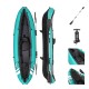 Bestway 65118 kayak deportivo 1 personas(s) Negro, Turquesa Nylon, Cloruro de polivinilo (PVC) Kayak inflable