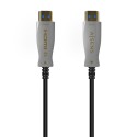 AISENS Cable HDMI V2.0 AOC Premium Alta Velocidad / HEC 4k@60Hz 4:4:4 18Gbps, A/M-A/M, Negro, 150m