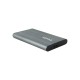TooQ Caja Externa para Discos de 2,5” HDD/SSD, Gris
