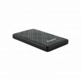 TooQ Caja Externa para Discos de 2,5” HDD/SSD, Negro