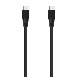 AISENS Cable USB 3.2 Gen2x2 20Gbps 8k@30Hz 5A 100W E-Marker, Tipo USB-C/M-USB-C/M, Negro, 2.0m