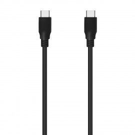 AISENS Cable USB 3.2 Gen2x2 20Gbps 8k@30Hz 5A 100W E-Marker, Tipo USB-C/M-USB-C/M, Negro, 2.0m