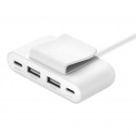 Belkin BUZ001bt2MWHB7 USB Tipo C Blanco