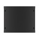 Lanberg WF01-6609-00B armario rack 9U Bastidor de pared Negro
