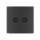 Lanberg WF01-6609-00B armario rack 9U Bastidor de pared Negro