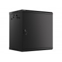 Lanberg WF01-6412-00B armario rack 12U Bastidor de pared Negro