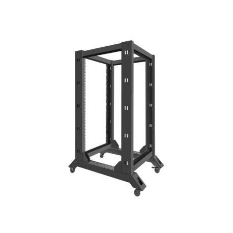 Lanberg OR01-6822-B armario rack 22U Rack o bastidor independiente Negro