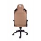 TALIUS TAL-RAPTOR-BRW silla para videojuegos Silla para videojuegos universal Asiento acolchado tapizado Marrón