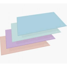 Exacompta 60196D protector de escritorio Cartón Azul, Coral, Verde, Mauve