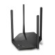 Mercusys MR60X router inalámbrico Gigabit Ethernet Doble banda (2,4 GHz / 5 GHz) Negro