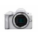 Canon EOS R50, White + RF-S 18-45mm F4.5-6.3 IS STM Kit MILC 24,2 MP CMOS 6000 x 4000 Pixeles Blanco