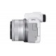 Canon EOS R50, White + RF-S 18-45mm F4.5-6.3 IS STM Kit MILC 24,2 MP CMOS 6000 x 4000 Pixeles Blanco