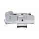 Canon EOS R50, White + RF-S 18-45mm F4.5-6.3 IS STM Kit MILC 24,2 MP CMOS 6000 x 4000 Pixeles Blanco