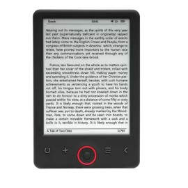 Denver EBO-626 lectore de e-book 4 GB Negro