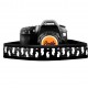 Smile Camera strap Hungup - Hipster