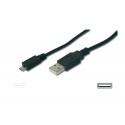 ASSMANN Electronic AK-300110-010-S cable USB 1 m USB A Micro-USB B Negro