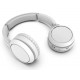 Philips 4000 series TAH4205WT/00 auricular y casco Auriculares Diadema USB Tipo C Bluetooth Blanco