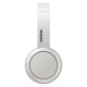 Philips 4000 series TAH4205WT/00 auricular y casco Auriculares Diadema USB Tipo C Bluetooth Blanco