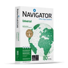 Navigator UNIVERSAL papel para impresora de inyección de tinta A3 (297x420 mm) Seda 500 hojas Blanco