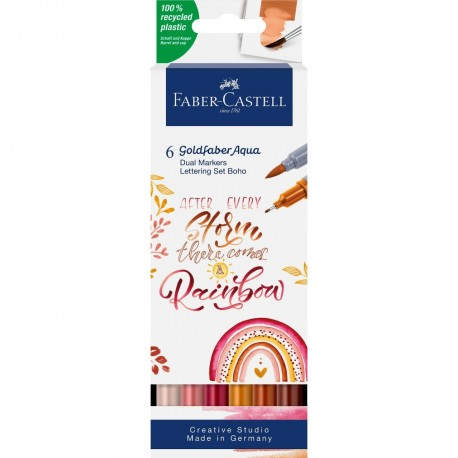 Faber-Castell 164518 rotulador para colorear Multicolor 6 pieza(s)