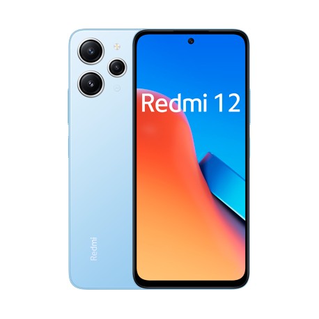 Xiaomi Redmi 12 17,2 cm (6.79'') Ranura híbrida Dual SIM Android 13 4G USB Tipo C 8 GB 256 GB 5000 mAh Azul