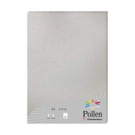 Clairefontaine Pollen papel para impresora de inyección de tinta A4 (210x297 mm) 25 hojas Plata