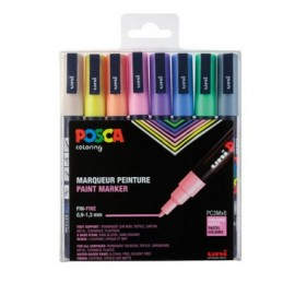 Uni-Ball PC-3M/8C Multicolor 8 pieza(s)