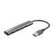 Trust Halyx USB 3.2 Gen 1 (3.1 Gen 1) Type-A 5 Mbit/s Negro, Gris