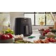 Philips Essential HD9280/70 freidora Sencillo 6,2 L 2000 W Negro, Plata