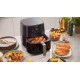 Philips Essential HD9280/70 freidora Sencillo 6,2 L 2000 W Negro, Plata