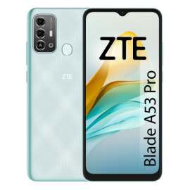 ZTE BLADE A 53 PRO VERDE 4G / 6,52 HD+ / OC 1,6GHZ /64GB ROM / 13 + 2MP / 5000MAH
