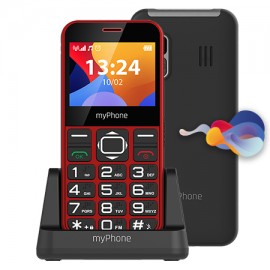 myPhone Halo 3 5,87 cm (2.31'') 86 g Rojo Teléfono para personas mayores