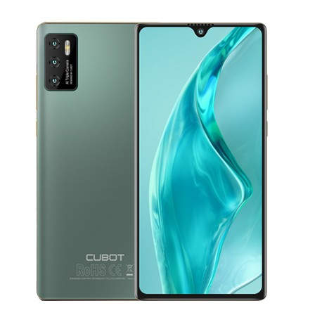Cubot P50 15,8 cm (6.2'') Ranura híbrida Dual SIM Android 11 4G USB Tipo C 6 GB 128 GB 4200 mAh Verde