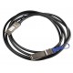 Mikrotik XQ+DA0003 cable infiniBanc 3 m QSFP+ to QSFP+ / QSFP28 to QSFP28 Negro