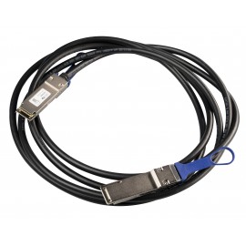 Mikrotik XQ+DA0003 cable infiniBanc 3 m QSFP+ to QSFP+ / QSFP28 to QSFP28 Negro