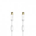 Hama 00205247 cable coaxial 3 m Blanco